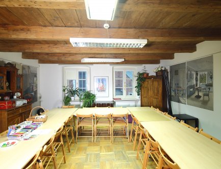 Kolorowa fotografia. Sala edukacyjna w Kamienicy Hipolitów