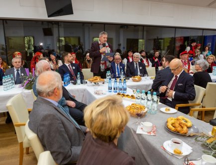 Przemowa Dyrektora Muzeum Krakowa zza stołu