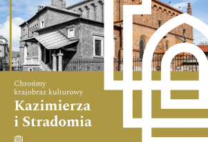 Kolorowa fotografia przedstawiająca budynek Starej Synagogi