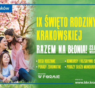 Kolorowy baner reklamujący wydarzenie